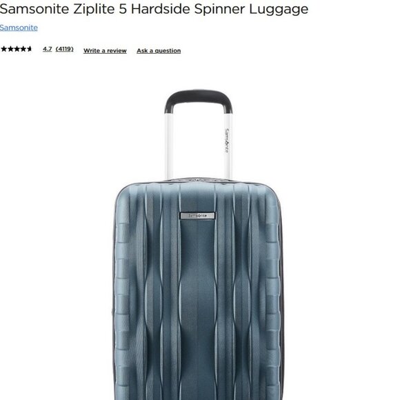 Samsonite Ziplite 5 Hardside Spinner Luggage - Picture 1 of 12